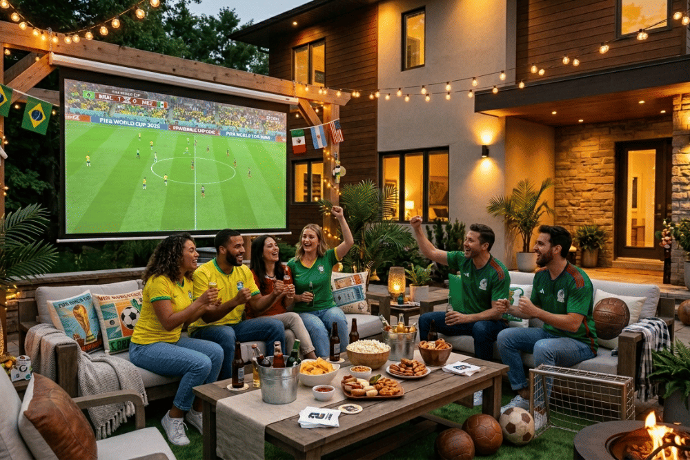 Tips Dekorasi di Teras Rumah untuk Nobar