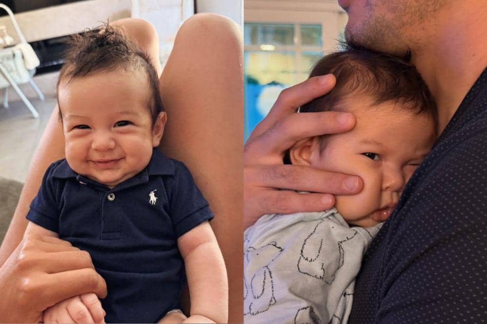7 Foto Anak Aurelie Moeremans dalam Berbagai Ekspresi Gemas