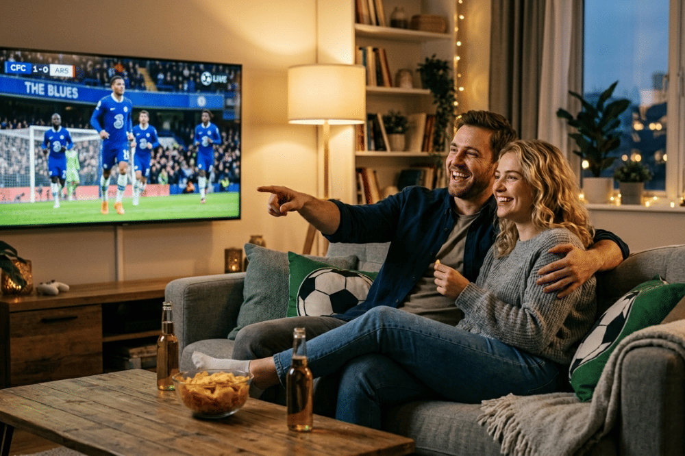 Jangan Salah, Ini 5 Alasan Laki-Laki Suka Mengajak Pasangan Nobar Bola