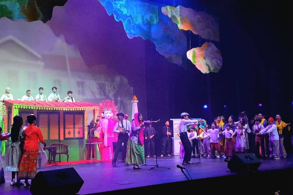 Penampilan Sekolah Cikal Amri Setu pada Playground of Sunda Kelapa di Ciputra Artpreneur