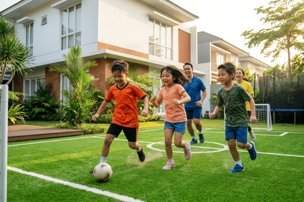 Keuntungan Punya Lapangan Bola Mini di Rumah