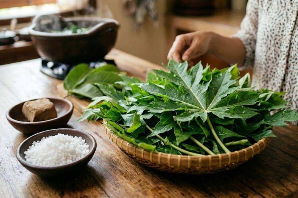 Cara Mengolah Daun Pepaya agar Tak Pahit untuk Serat Ibu Menyusui 3.jpg