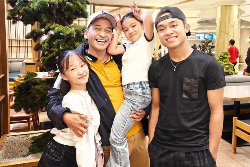 Foto Keluarga Ruben Onsu
