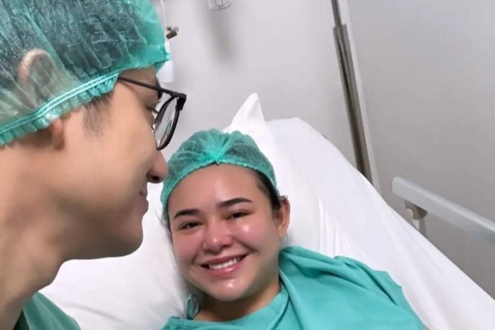 Pengalaman operasi caesar masih membekas di ingatan Amanda