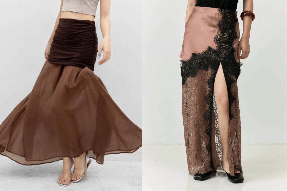 6 Rekomendasi Sheer Skirt, Fashion Item Kekinian