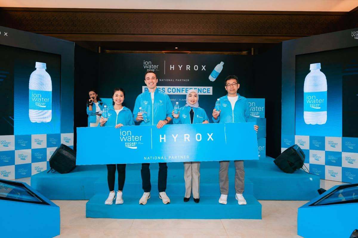 Puspita Winawati (ION WATER) William Petty (HYROX) Sri Wahyuni (Kemenpora) Makoto Ikemoto (Amerta Indah Otsuka)