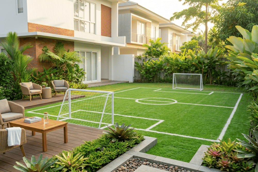 Keuntungan Punya Lapangan Bola Mini di Rumah