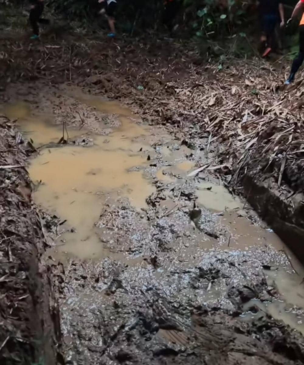 Kekey anak usia 6 tahuh taklukan Race Bogor City Trail Run 2026 