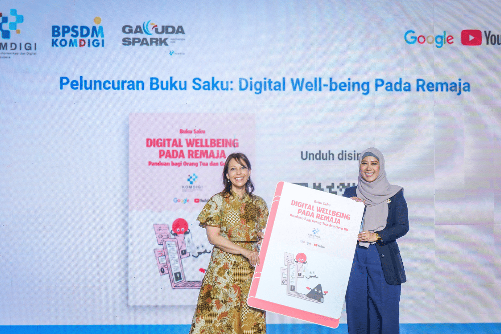 Peresmian buku aksi oleh YouTube dan Komdigi 