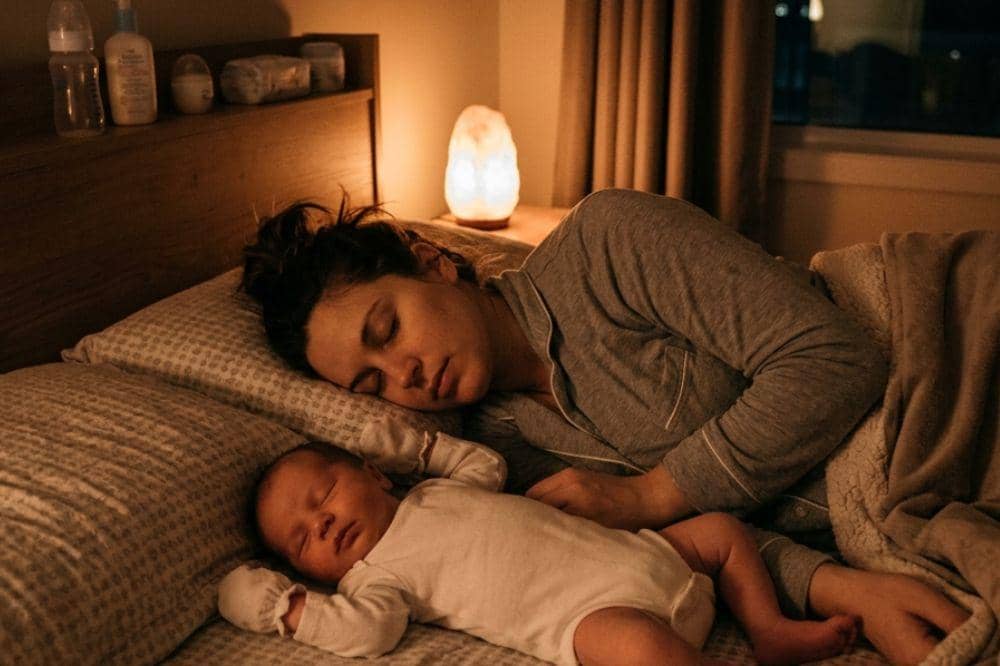 Tidur di Dekat Orangtua Bantu Perkembangan Saraf dan Otak Bayi