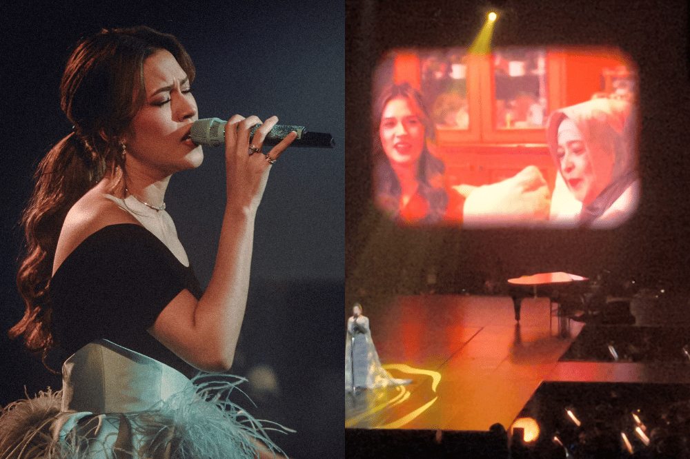 Sedih, Tangisan Raisa saat Konser Pertama Tanpa Kehadiran Mamanya