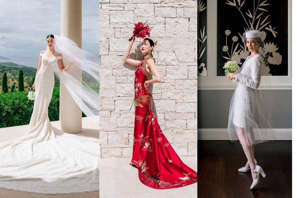 Bak Negeri Dongeng, Ann Liu Pakai 13 Gaun Couture di Nikahannya!