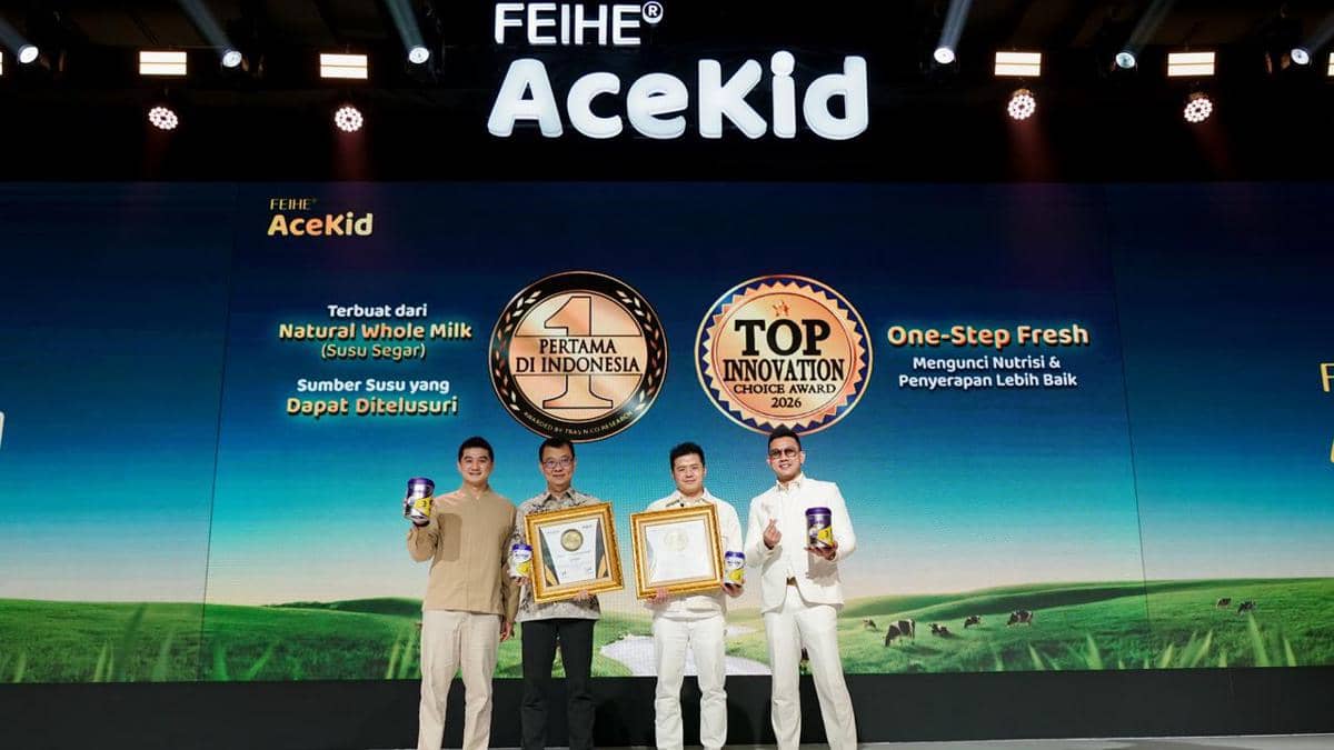 AceKid Resmi Hadir Di Indonesia, Sumber Susu Segar Dapat Ditelusuri