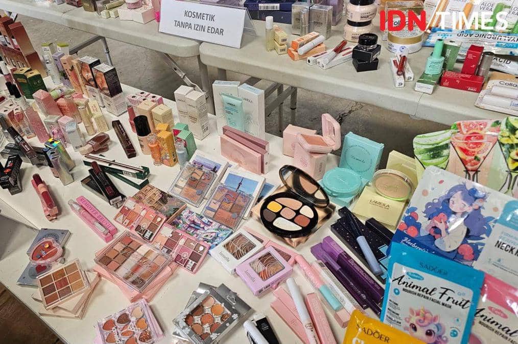 BPOM Kembali Sita Kosmetik Ilegal di Tangerang, Ini Daftarnya!