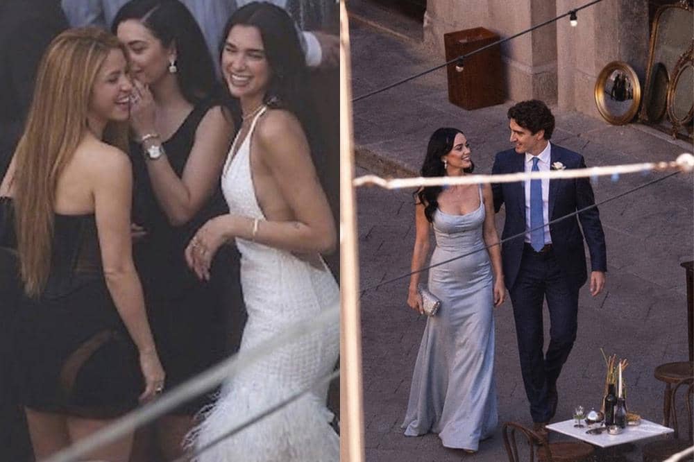 Penampilan Para Seleb Hadiri Pesta Pernikahan Dua Lipa di Italia