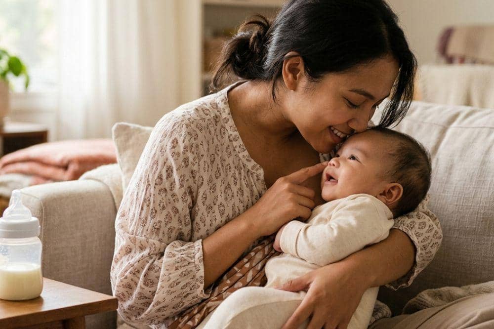 ASI otomatis berubah saat bayi sakit untuk bantu pemulihan