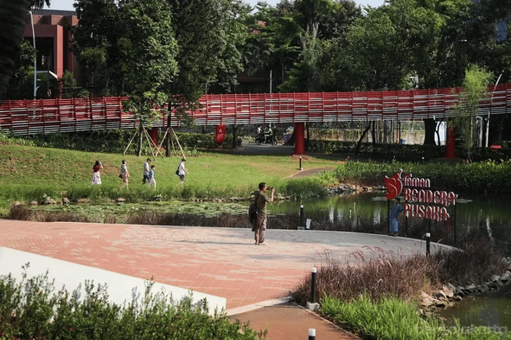 Taman bendera pusaka Jakarta 