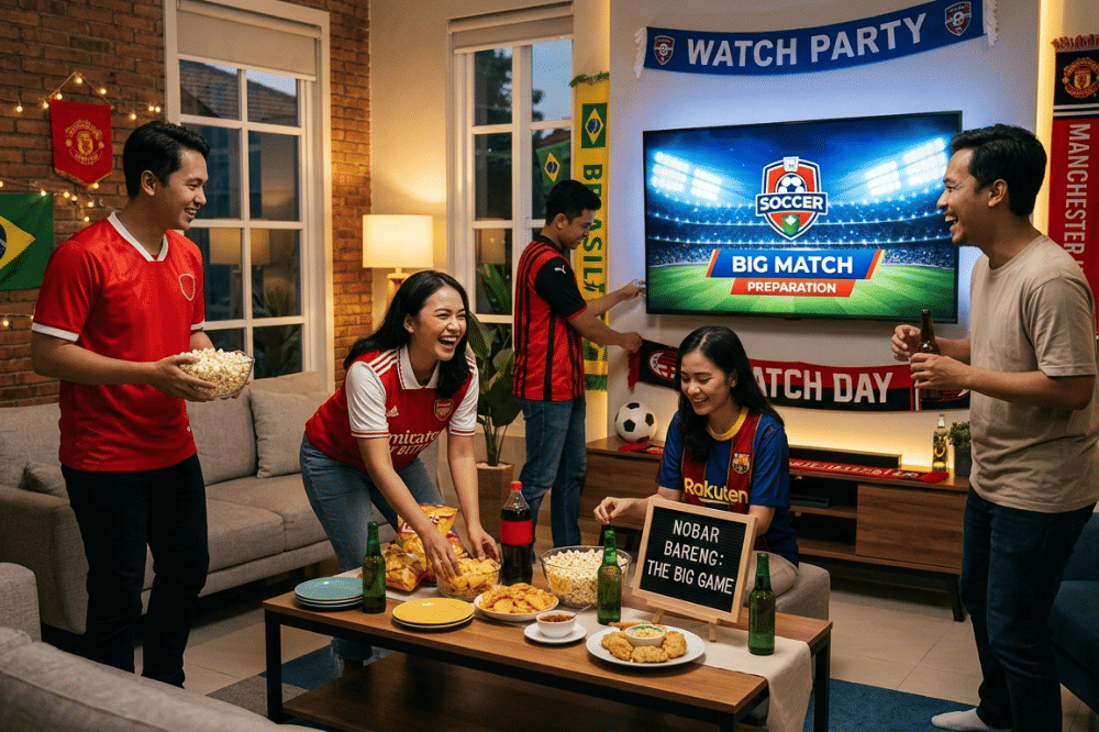 5 Cara Bikin Undangan Nobar Sepak Bola, Unik dan Bikin Penasaran