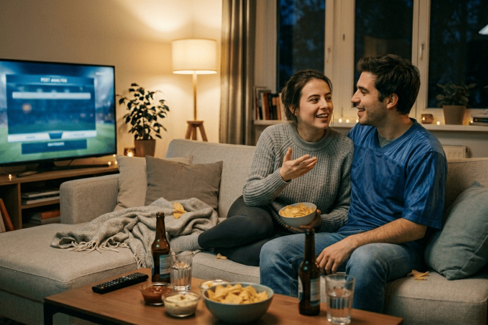Nobar Bola Bareng Pasangan, Benarkah Bisa Membuat Hubungan Langgeng?