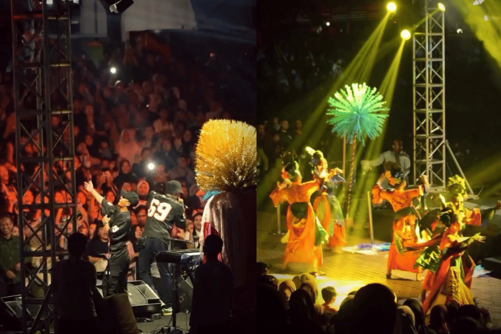 Kegiatan di festival Pancasila 