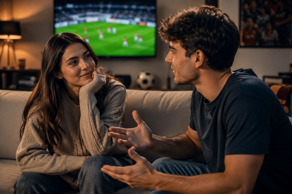 Cara Menghadapi Pasangan Fanatik Bola