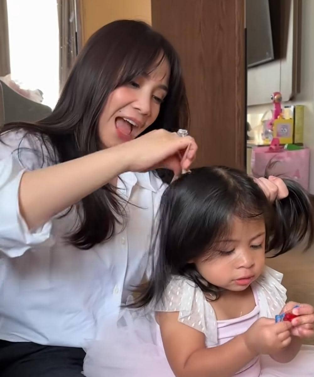 Amma anak Nagita Slavina dan Raffi Ahmad pertama kali latihan balet