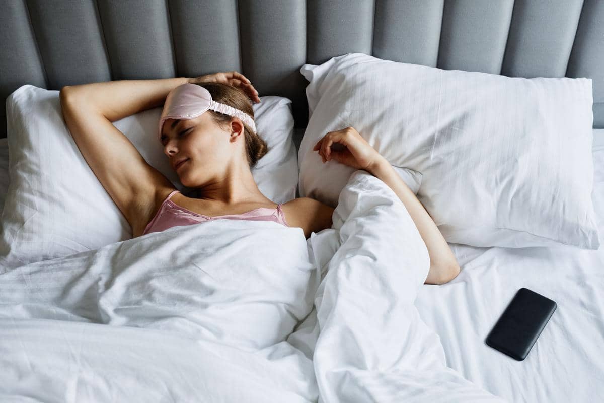 Eksperimen kedua mengamati kualitas tidur peserta