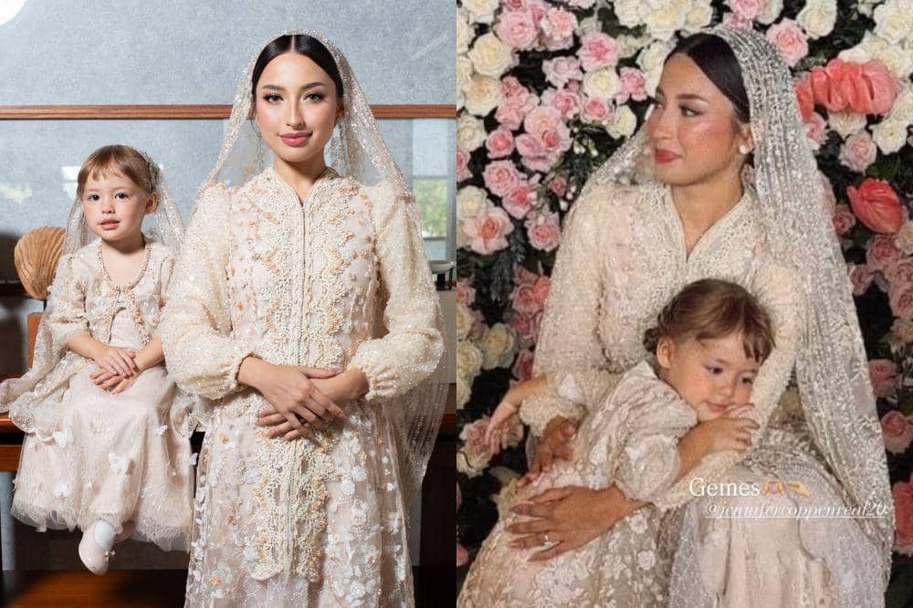 6 Gaya Kamari di Acara Menuju Pernikahan Jennifer Coppen, Manis!