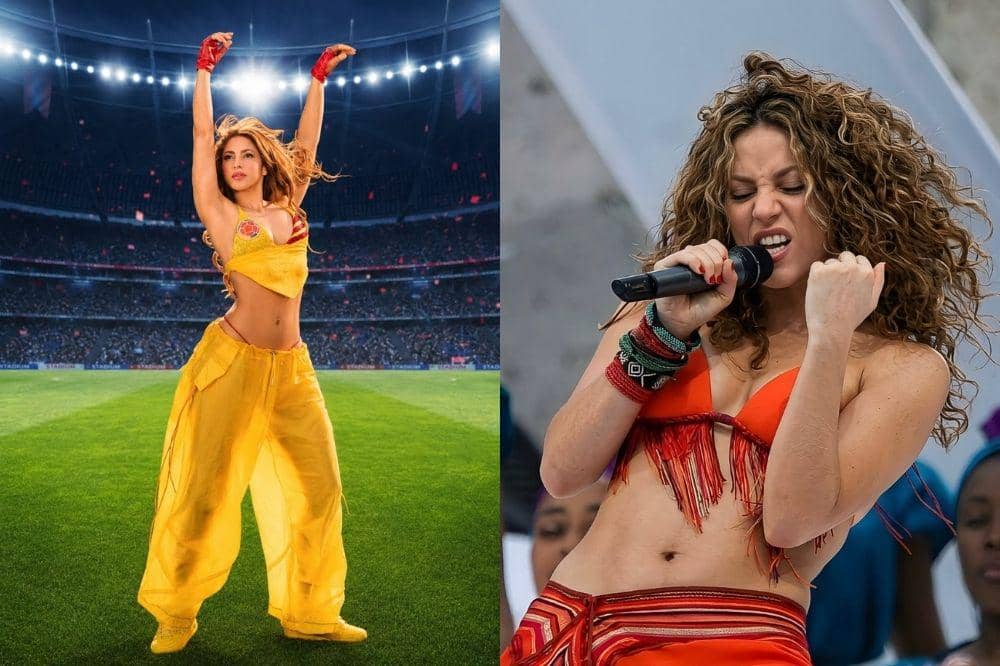 Transformasi Gaya Shakira di Video Klip Official Song Piala Dunia!