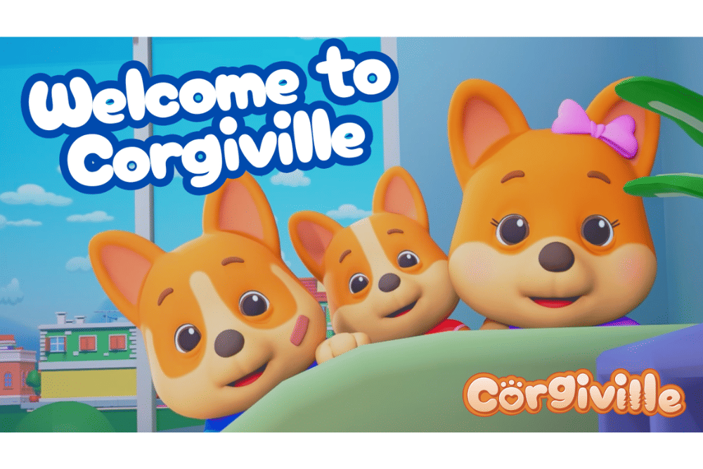 Corgiville, Animasi Anak di YouTube untuk Usia 0–3 Tahun