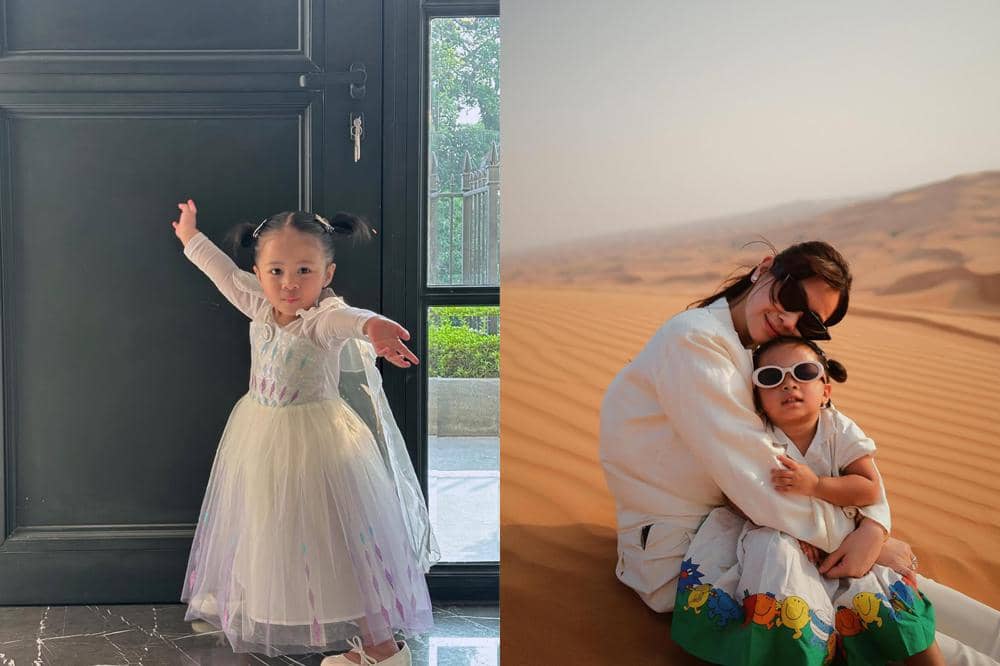 7 Potret Fashion Lily Anak Nagita Slavina dan Raffi Ahmad, Makin Gemas