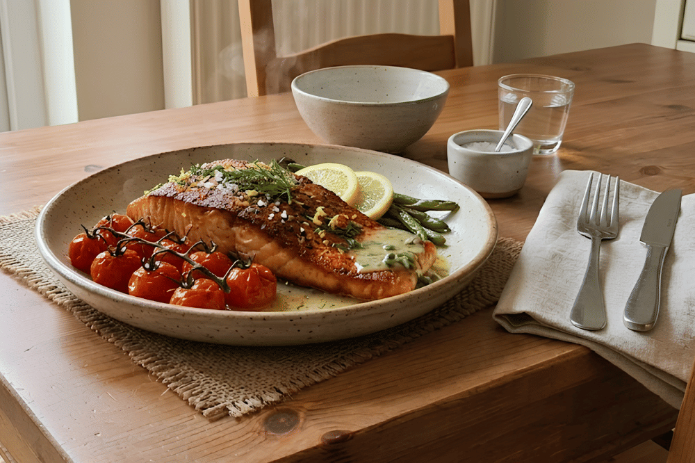 Resep Salmon Panggang, Nutrisi Omega-3 untuk Meningkatkan Fertil