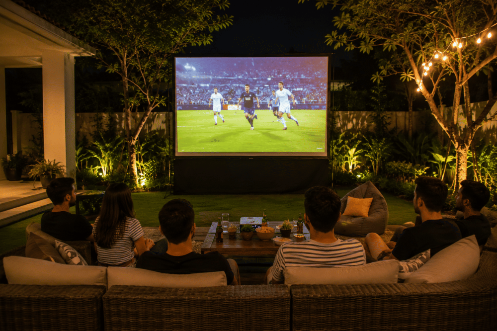Tips Dekorasi Taman Rumah untuk Acara Nobar Bola