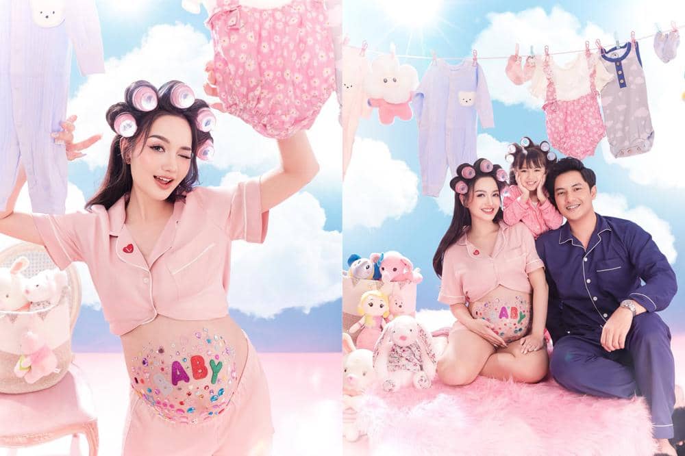 7 Foto Maternity Nanda Arsyinta Bertema Pajama Party, Super Gemas!
