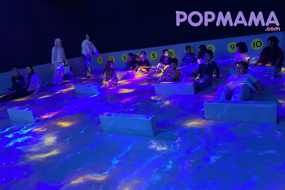Permainan perosotan di wonderlab
