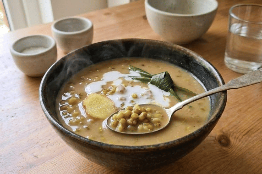 Resep Wedang Kacang Hijau, Minuman Hangat Penambah Stamina Mama