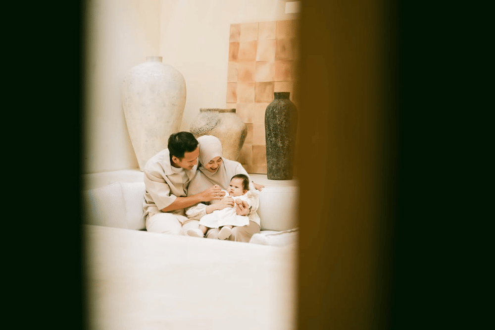 Foto wajah anak Egy Maulana dan Adiba Khanza
