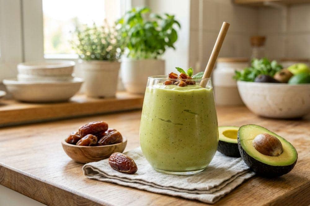 Resep Smoothies Alpukat Kurma, Lemak Baik untuk Promil