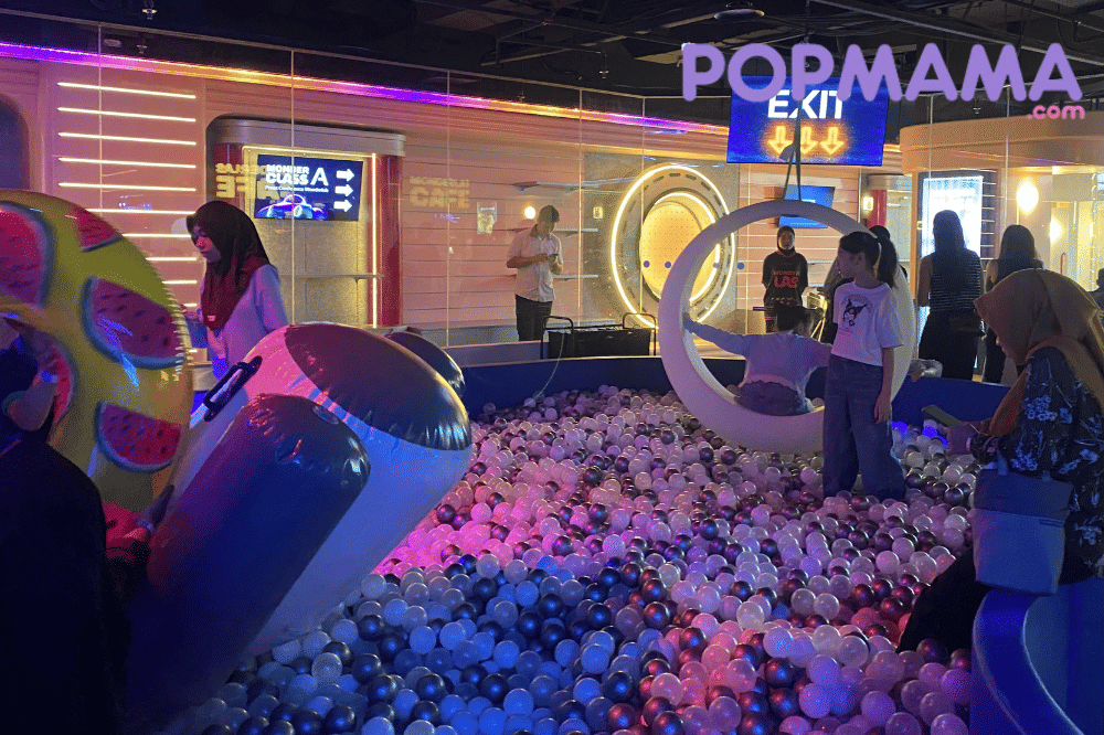 Fasilitas permainan di wonderlab