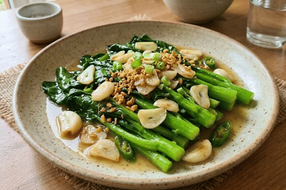 Resep Kailan Cah Bawang Putih, Sayur Tinggi Zat Besi Cegah Anemia