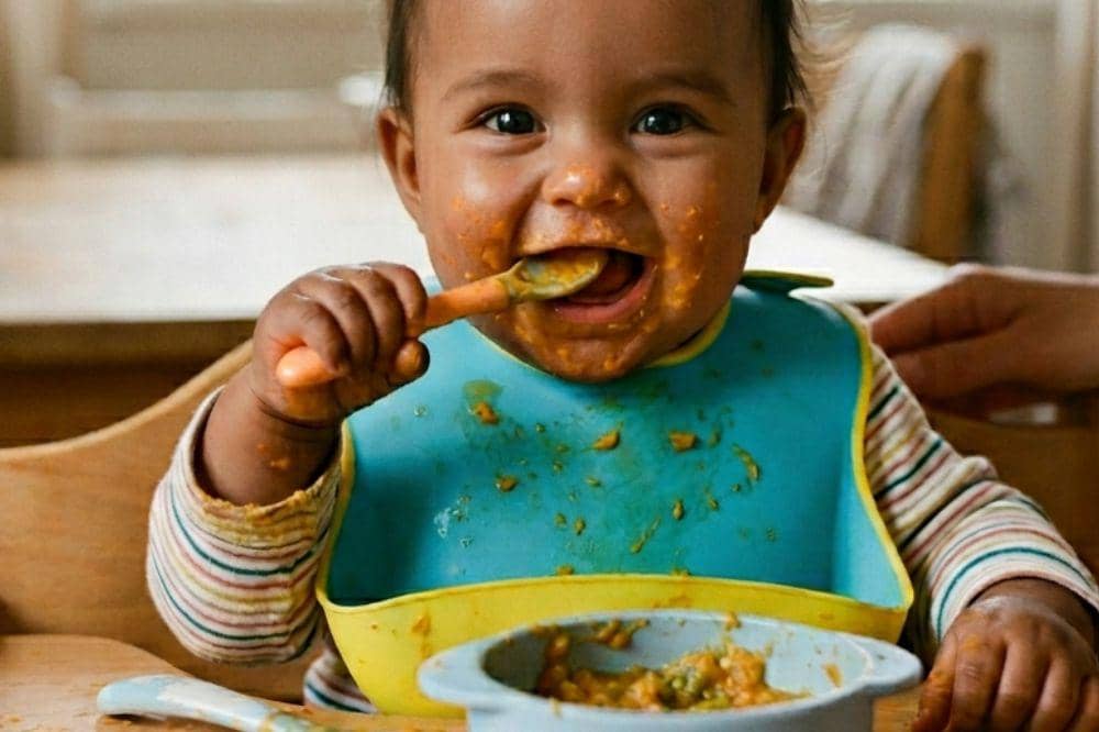Waktu makan si Kecil bagian dari proses belajar
