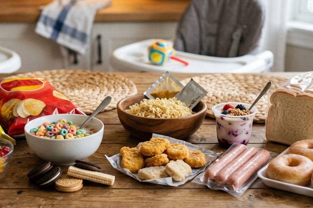 Contoh makanan ultraproses yang sering diberikan pada si Kecil