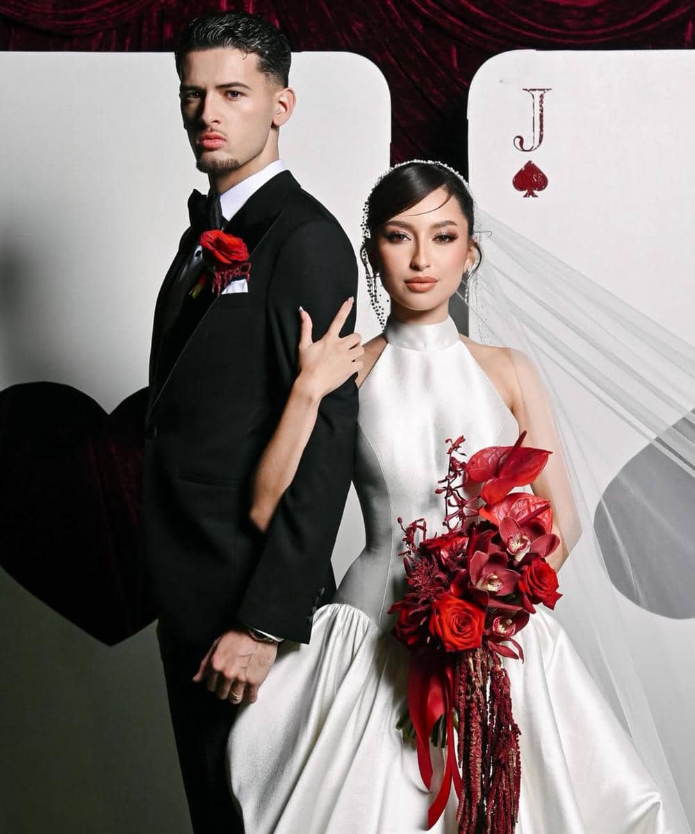 Detail Dekorasi Pernikahan Jennifer Coppen dan Justin Hubner