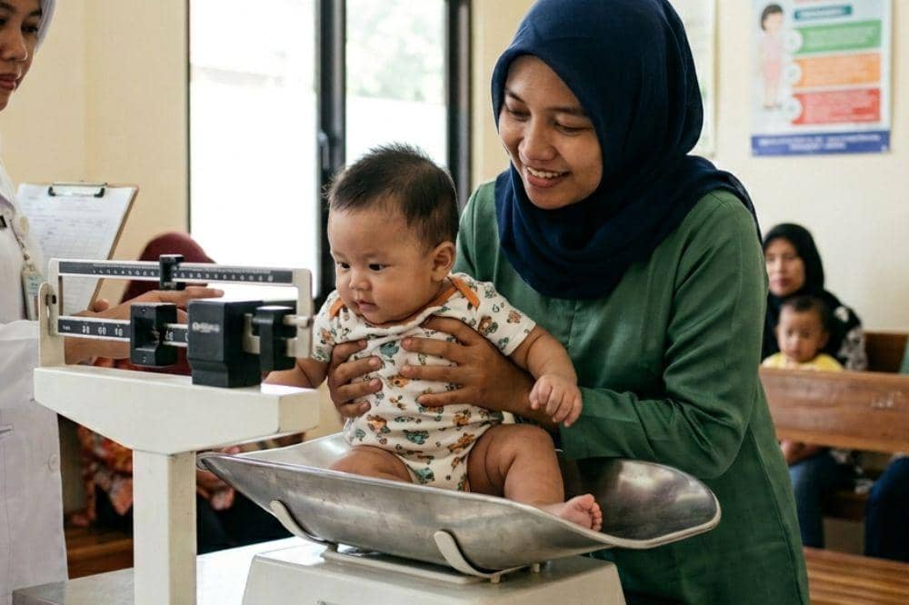 Pantau perkembangan si Kecil secara rutin