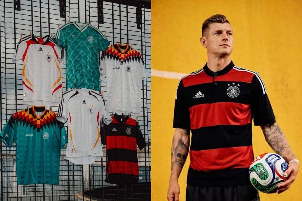 6 Jersey Retro Timnas Jerman Dirilis Adidas Sebelum Kerja Sama Beralih ke Nike