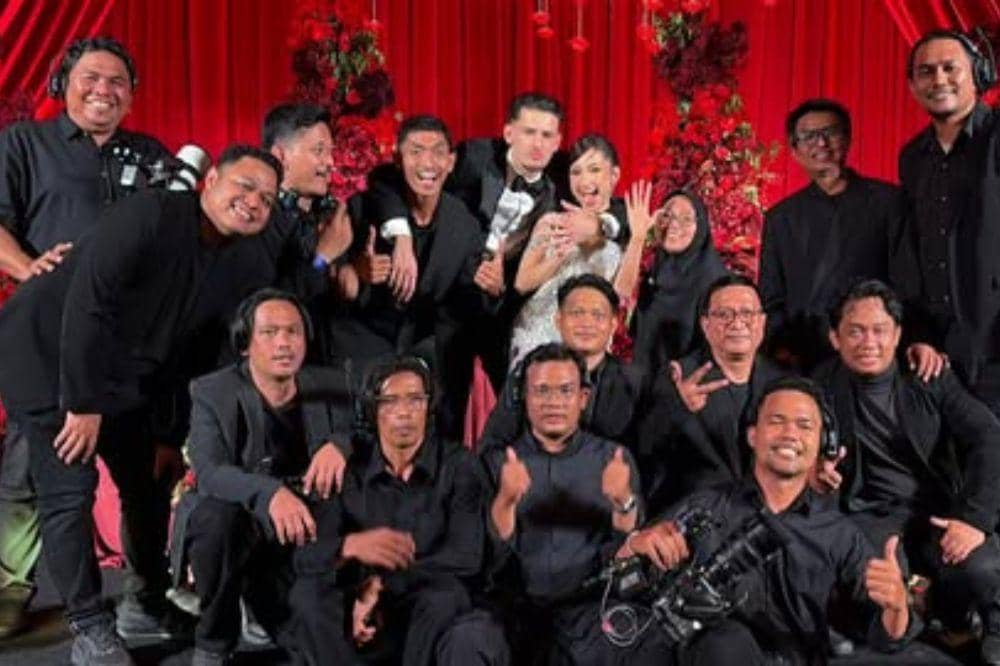 thariq halilintar di pernikahan jennifer coppen