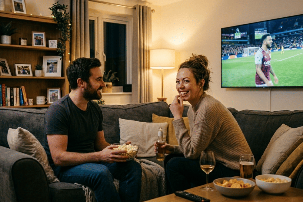 Jokes Ibu-Ibu Lagi Nobar Bola Bareng Pasangan