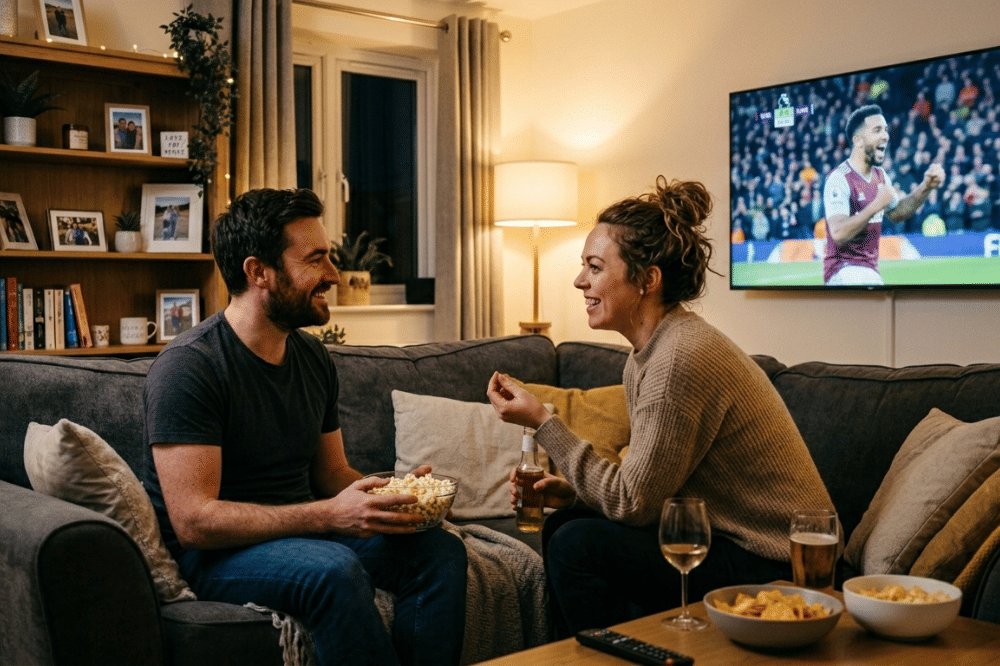Jokes Ibu-Ibu Lagi Nobar Bola Bareng Pasangan