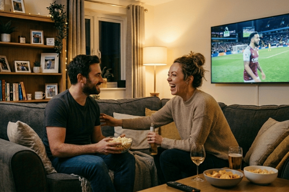 Jokes Ibu-Ibu Lagi Nobar Bola Bareng Pasangan