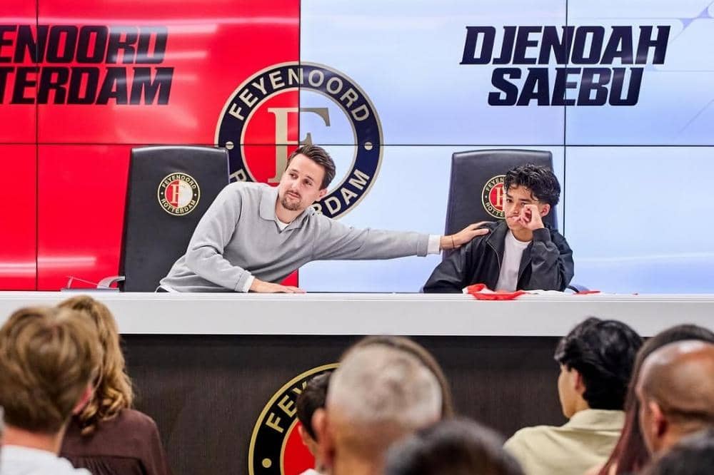 Djenoah Saebu Asal Sulawesi Resmi Dikontrak Feyenoord Rotterdam!